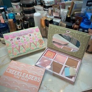 benefit ~ ‘CHEERLEADERS PINK SQUAD’ Blush, Bronze, & Highlight Palette ~ NIB